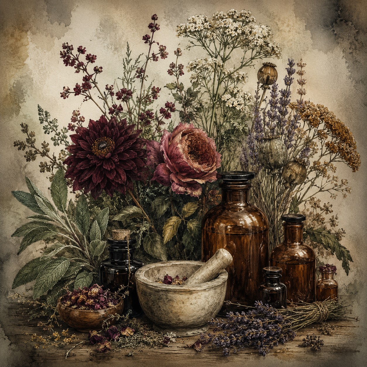 Apothecary Garden illustration