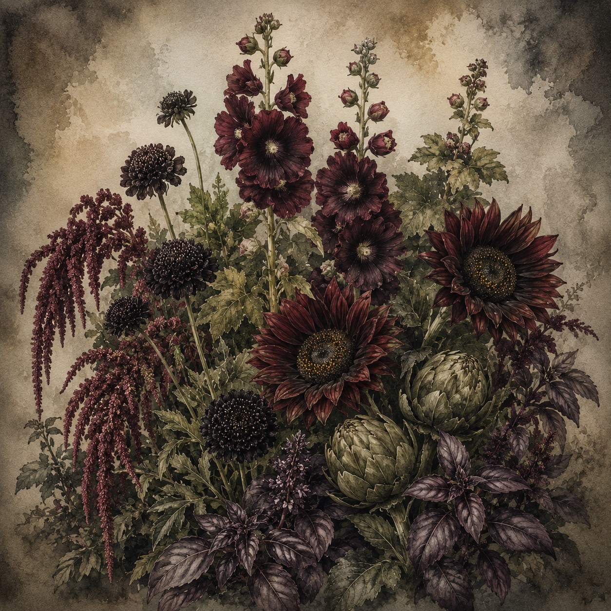 Gothic Garden illustration